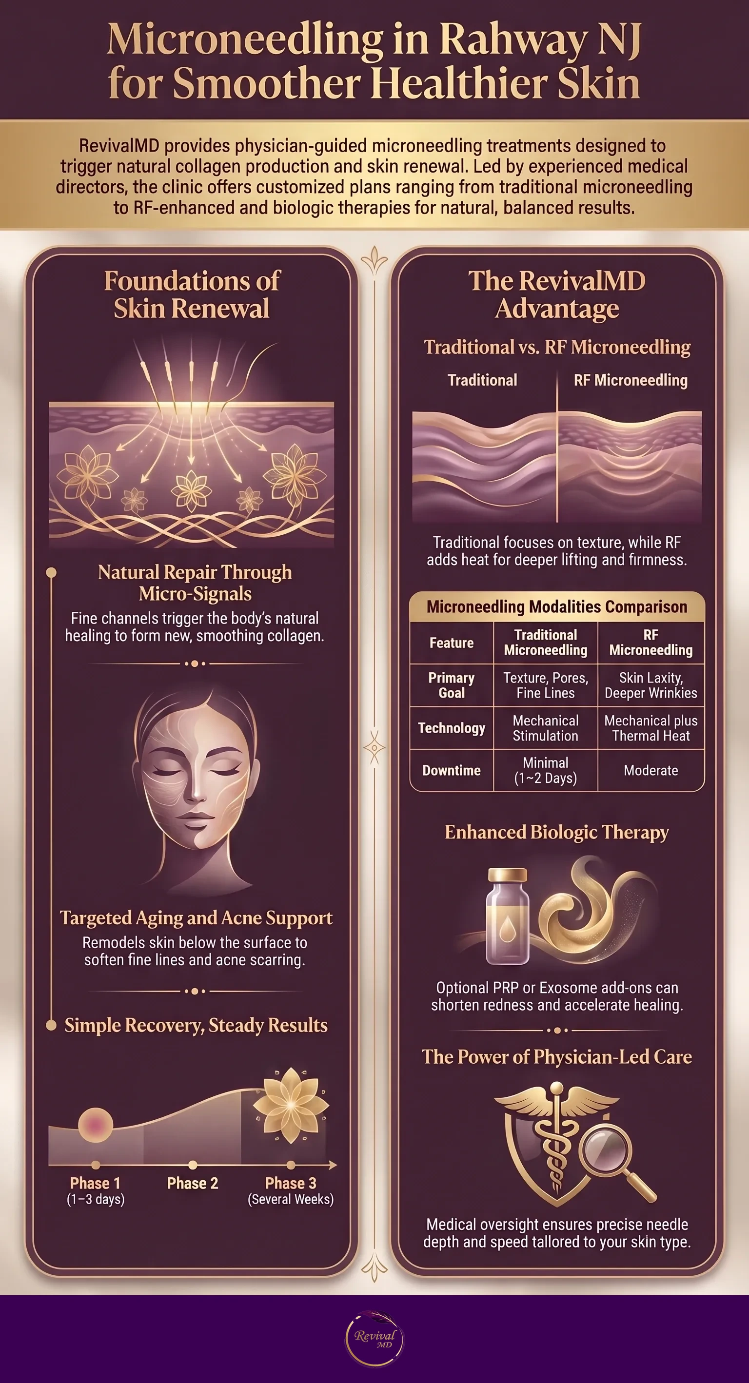 Microneedling Journey infographic