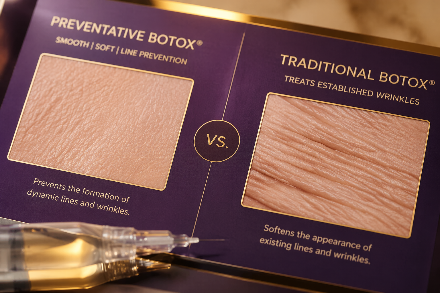 Preventative Botox vs Traditional Botox for Established Wrinkles
