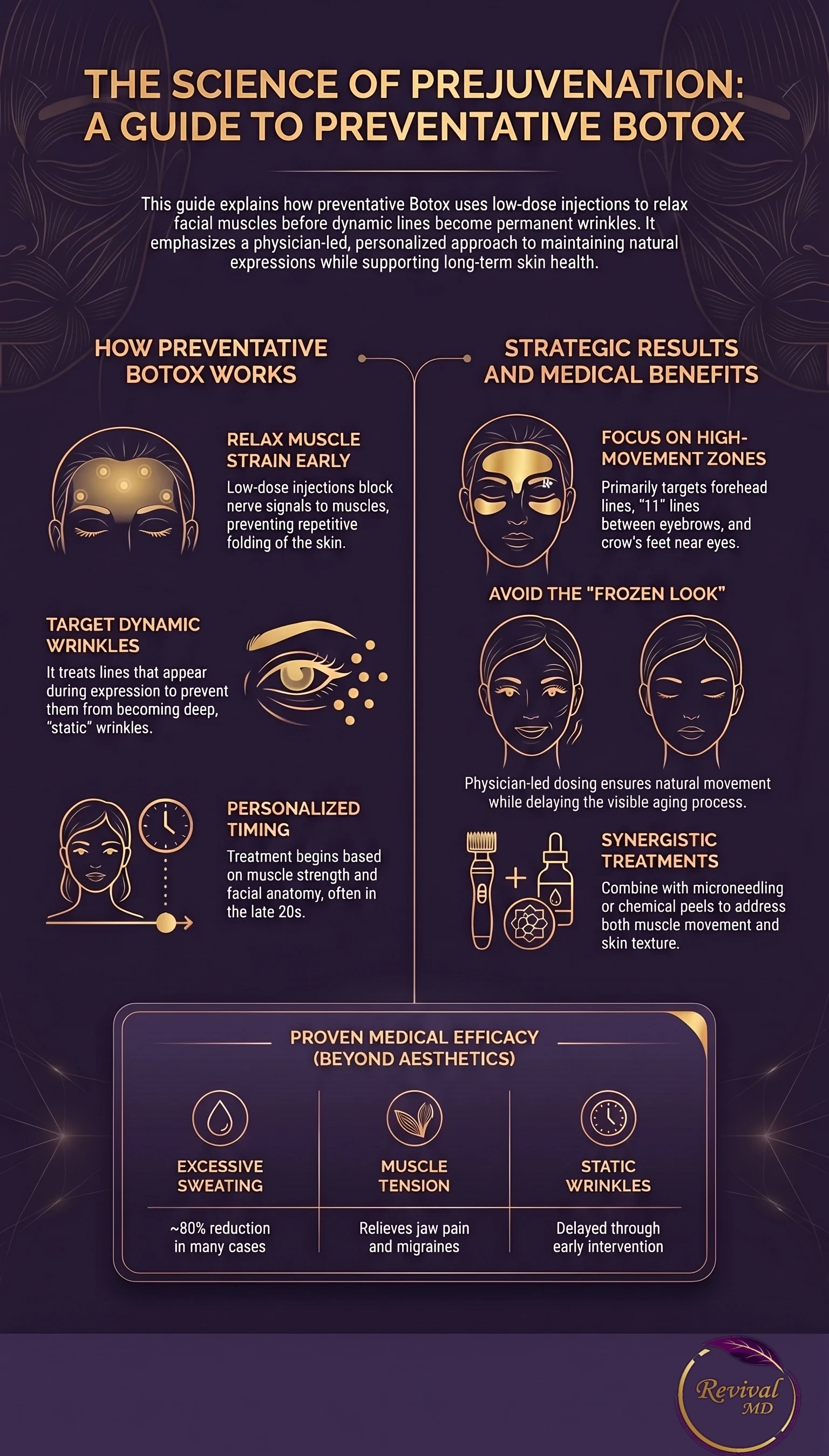 Preventative Botox in NJ: When to Start and Why infographic